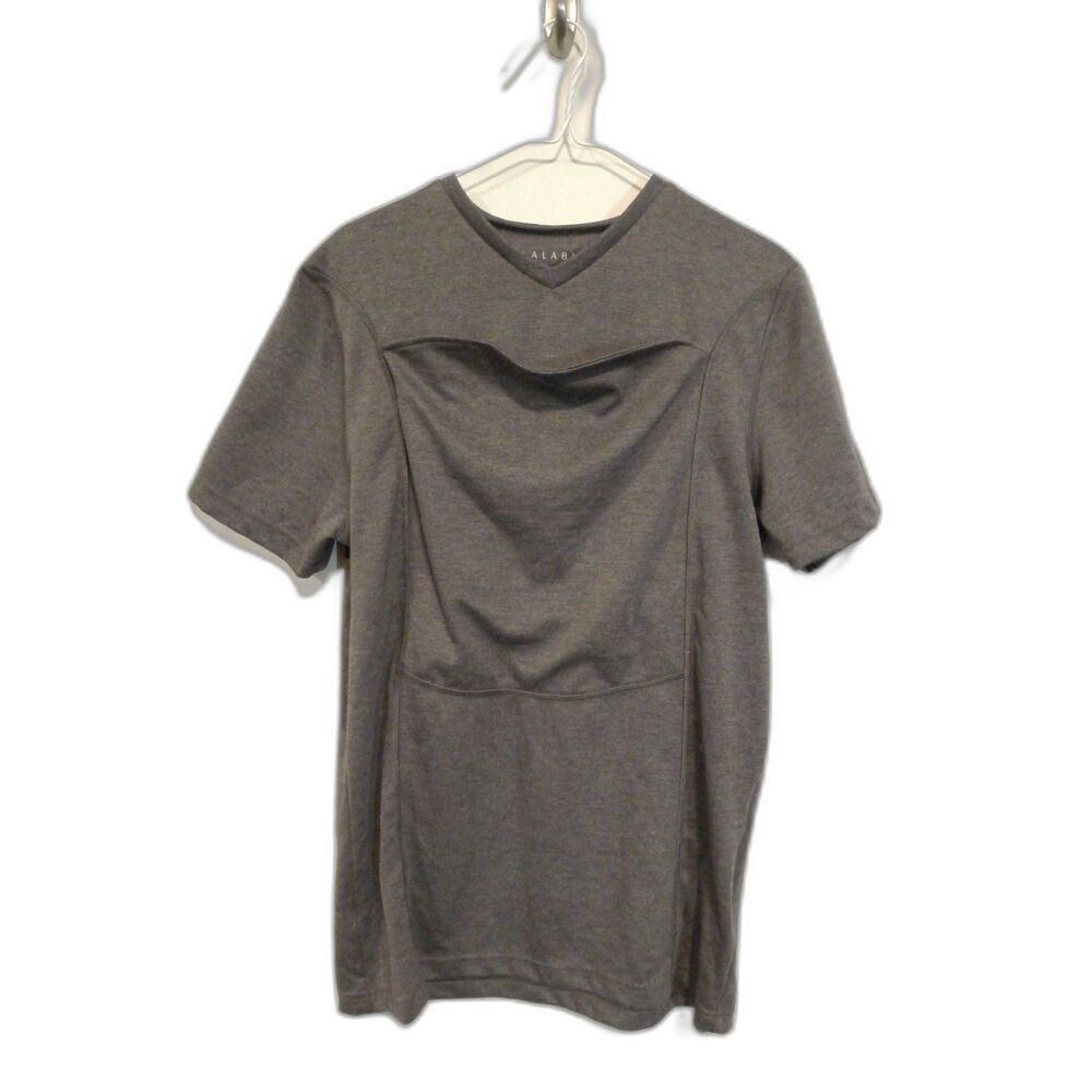 LALABU Dad Shirt - Gray M - Picture 2 of 7